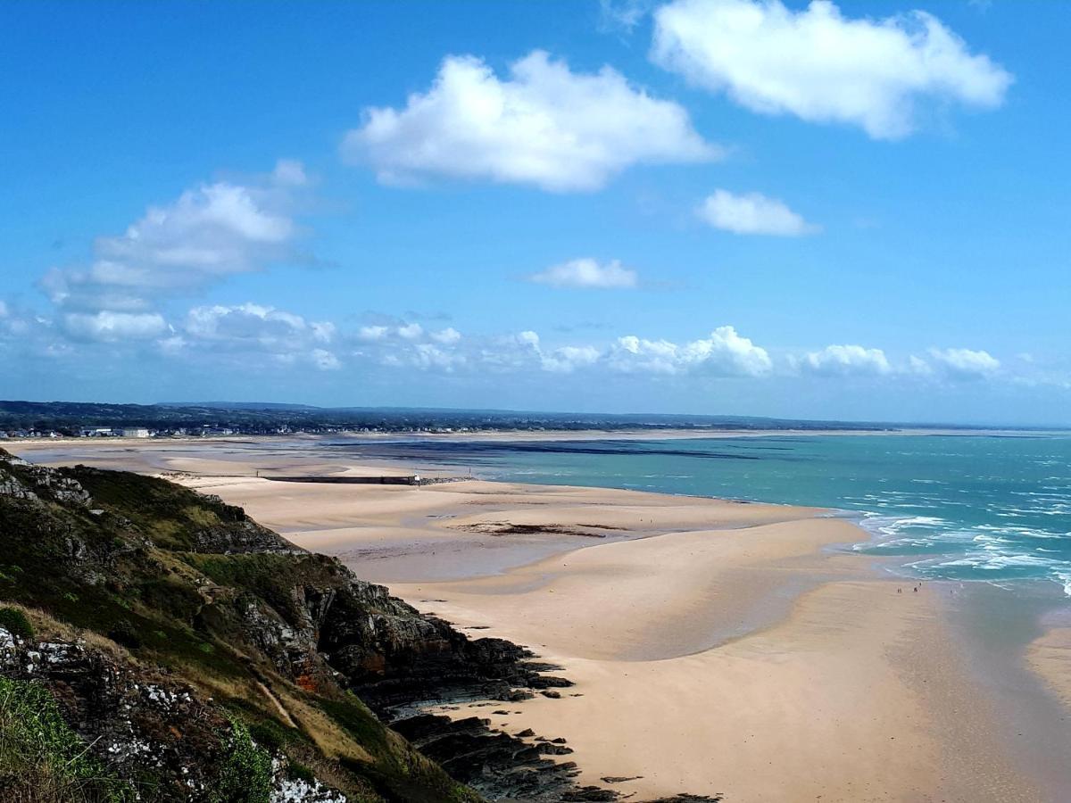 L' Anpeg, Gite Dans Le Cotentin Jusqu'A 8 Personnes Besneville Exterior foto